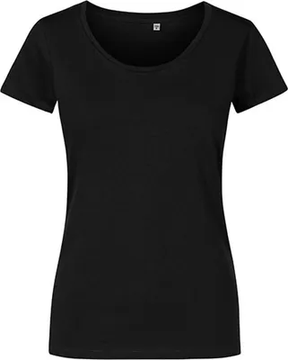 Immagine prodotto di X.O by Promodoro 1545 | Maglietta donna a girocollo, cotone pettinato - Colore: Nero - Taglia: L