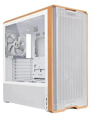 Produktbild von Lian Li Lancool LAN217W, Midi Tower, PC, Weiß, Holz, ATX, EATX, SSI EEB, Stahl, Gehärtetes Glas, Holz, 18 cm