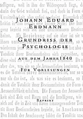 Produktbild von Grundriss der Psychologie