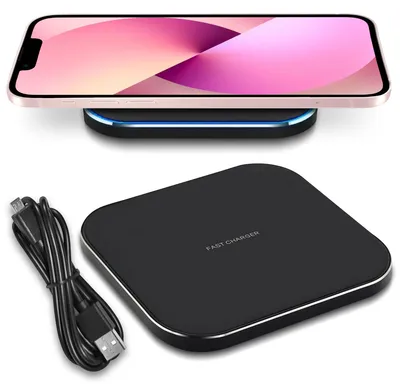 Produktbild von Qi Wireless Ladegerät für Apple iPhone 17 16 16e 15 Pro Max Kabellos Ladestation