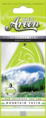 Produktbild von Duftdose Autoduft Parfüm Duft Bergfrische Original Areon Duftbaum Lufterfrischer