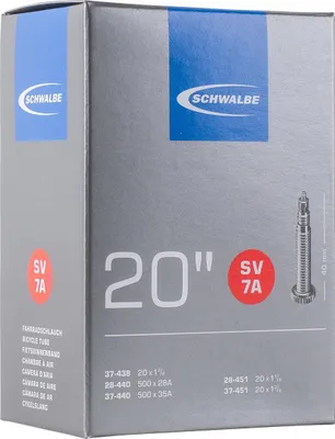Produktbild von Schwalbe Schlauch SV7A 40mm (20") 28/37-438/451