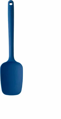 Image de Mastrad spatule, cuillère de cuisine, ustensiles de cuisine, silicone, bleu, 30 cm, F10413