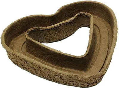 Produktbild von Pflanzherz, offen, Durchm 35 cm, Herz, Bepflanzung, Herzform, Blumen