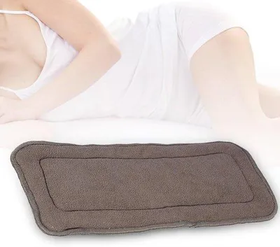 Immagine prodotto di 2 misure di inserti lavabili in tessuto di bambù e carbone vegetale a 5 strati - inserti super assorbenti per pannolini per adulti, taglia media
