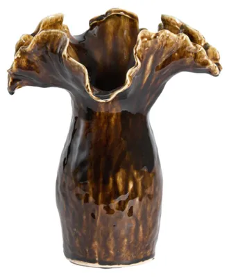 Produktbild von Light&living Vase "deco", 31x24,5x35,5 cm, VIVEIRO, Keramik, dunkelbraun