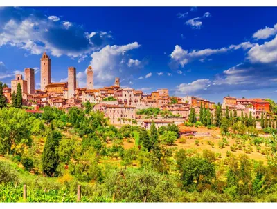 Produktbild von ENJOY Puzzle San Gimignano, Italien 1000 Puppen