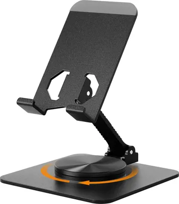 Produktbild von Euqvunn 360° Drehbarer Handyhalterung Tischständer, Höhenverstellbar Handy Ständ