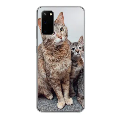 Produktbild von MuchoWow® Handyhülle Schutzhülle Hülle für Samsung Galaxy S20 Katze - Kätzchen - Fell Silikon Softcase Handy Hülle - Bild