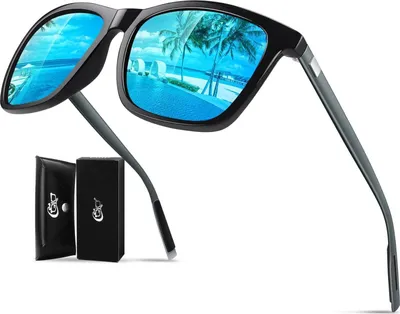 Produktbild von CGID Sonnenbrille Polarisiert Ultraleicht Al-Mg Metallrahmen UV400 Schutz