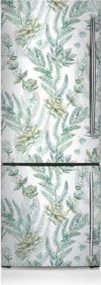 Obrázok produktu pre Magnetická fóliová dekorácia na chladničku 60x180 cm - Maľovaná skalka
