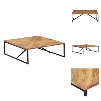 Produktbild von vidaXL Couchtisch 110 x 110 x 36 cm Massivholz Akazie -  Couchtische