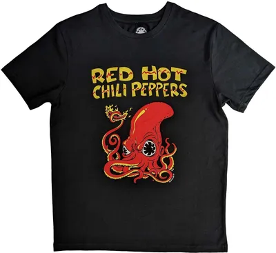 Image de Red Hot Chilli Peppers - T-shirt homme/femme unie RO5918 (M) (Noir)