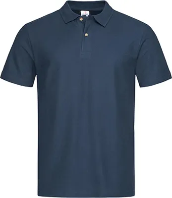 Immagine prodotto di Stedman ST3000 | Polo da uomo-Piqué 100 - Colore: Blu marino - Taglia: XL