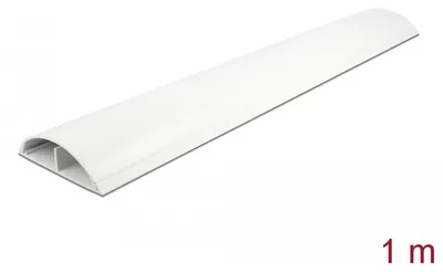 Produktbild von DELOCK Kabelkanal selbstklebend 89 x 21 mm - Länge 1 m weiß