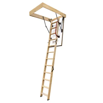 Produktbild von 4Step Bodentreppe Gedämmt EXTRA Dachbodentreppe 120x60cm 46mm 0,86W/m2K