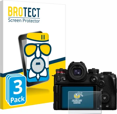 Produktbild von 3x BROTECT Entspiegelungs Schutzglas für Panasonic Lumix S1R II Schutzfolie Panzer Folie Glas Display Schutz matt
