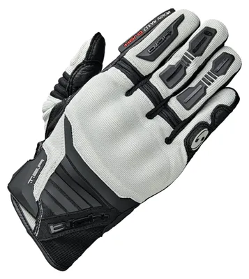 Produktbild von Hamada Motocross Handschuhe, grau/schwarz, 12