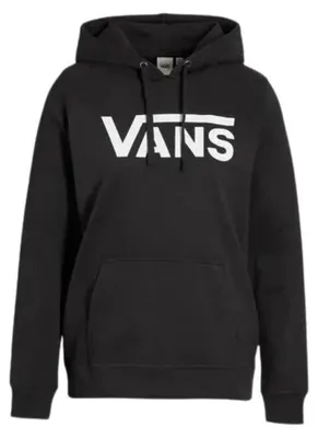 Productafbeelding van Vans Dames Drop V Logo Hoodie, zwart, maat XXS