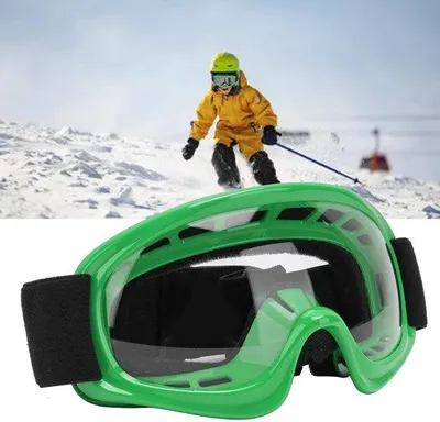 Productafbeelding van Motorbril met UV-bescherming - verstelbare bril - beschermt tegen wind en stof - comfortabele schuimvulling - geschikt voor dirtbike rijders