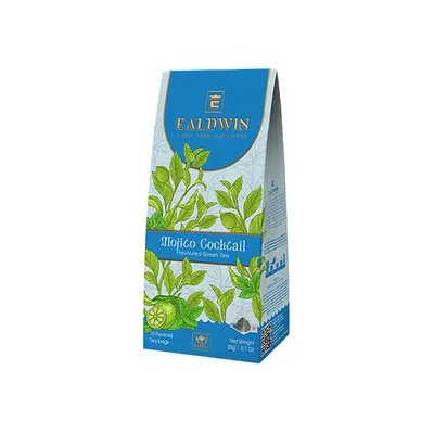Zdjęcie produktu dla EALDWIN Mojito Cocktail 20g (10 piramidek, zielona herbata)