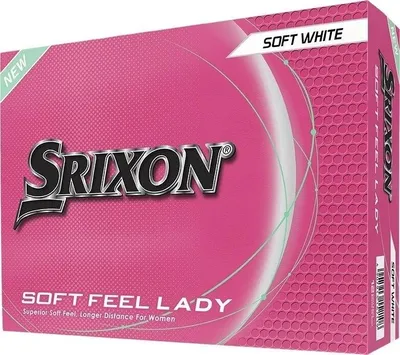 Zdjęcie produktu dla Srixon Soft Feel Lady 9 Soft White 12 Piłka golfowa