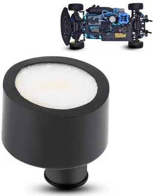 Zdjęcie produktu dla Filtr powietrza do samochodów RC - zamiennik dla modeli 1/10 - kompatybilny z HSP 02028 - kompaktowa konstrukcja