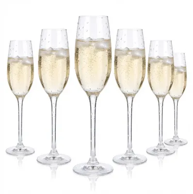 Produktbild von 6x Rona Sekt Glas Flöte Cava 0,15l Sektglas Champagnerglas Kristallin