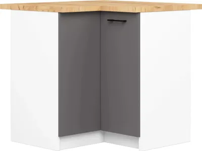 Immagine prodotto di Akord Armadio Oliwia Con Piano Bianco/Grigio 46X90X82
