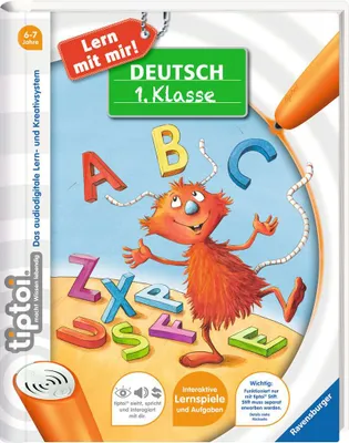 Produktbild von Ravensburger tiptoi® Buch Lern mit mir! Deutsch 1. Klasse
