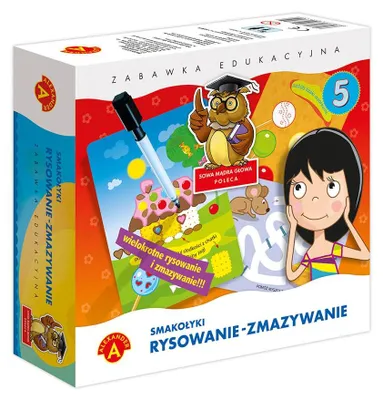 Immagine prodotto di Dolcetti: disegna e cancella - gioco educativo per bambini dai 4 anni in su