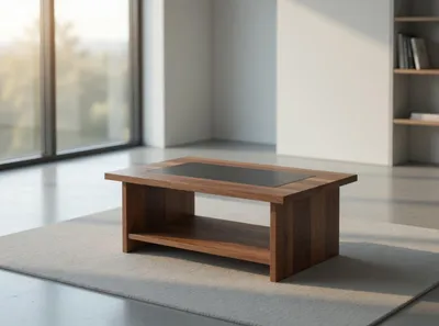 Produktbild von Eleganter Couchtisch aus Holz für jedes Wohnzimmer