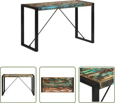 Obrázek produktu pro The Living Store jídelní stůl 120x55x76 cm z masivního starého dřeva