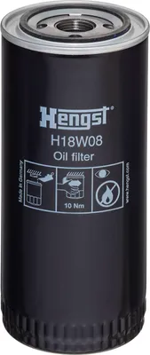 Produktbild von Ölfilter anschraubbar 211 mm HENGST FILTER passend für u.a. u.a. JOHN DEERE