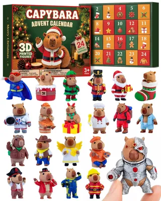 Produktbild von Capybara Adventskalender 2026 24 Tage voller süßer Wasserschwein Überraschungen