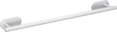 Produktbild von WENKO Turbo-Loc® Badetuchstange Uno Mod. Orea White matt, 60 cm, aus rostfreiem Edelstahl