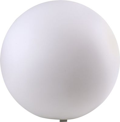 HEITRONIC Gartenleuchte Kugel LED, Energiesparlampe E27 9 W Heitronic Mundan 35950 Weiß