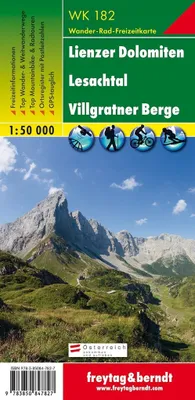 Produktbild von Lienzer Dolomiten, Lesachtal, Villgratental 1 : 50 000. WK 182