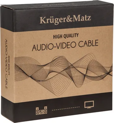 Obrázok produktu pre Kruger&Matz KM0335 Reproduktorový kábel (konektory typu banán) 3 m