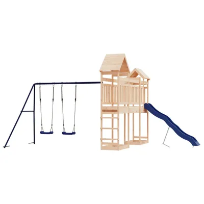 Produktbild von vidaXL Spielturm Massivholz Kiefer