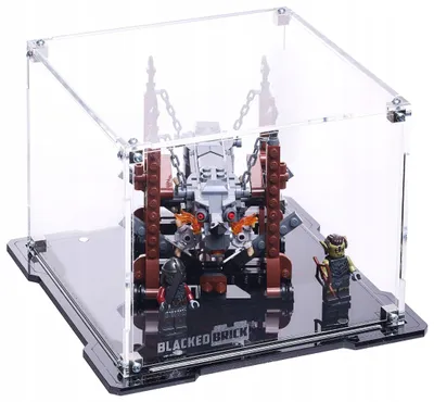 Produktbild von Blacked Brick Vitrine für LEGO® 40893 ICONS – Der Herr der Ringe: Grond