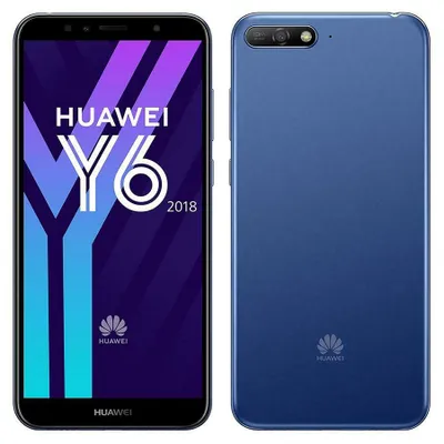 Produktbild von Huawei Y6, 14,5 cm (5.7"), 2 GB, 16 GB, 13 MP, Android 8.0, Blau