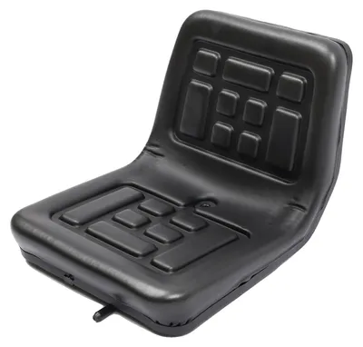 Obrázok produktu pre Sedadlo traktora, ergonomický dizajn, robustná konštrukcia, čierna farba