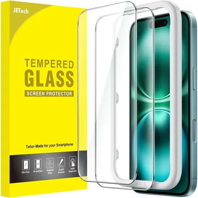 Obrázok produktu pre Ochranná fólia na iPhone 16 Plus (6,7 palca), tvrdené sklo, 2 kusy