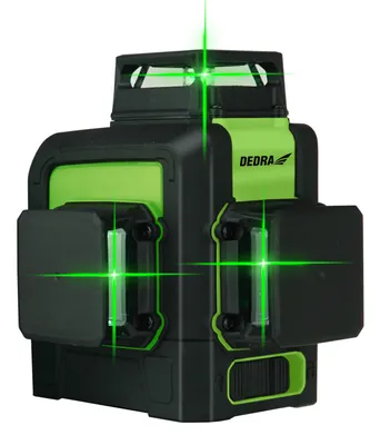 Image de Multilaser 3D, Niveau Laser 3D, Laser Vert Dedra Mc0904