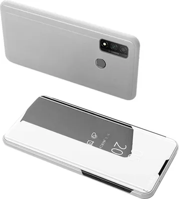 Produktbild von Clear View Case für Huawei P Smart 2020 - Silber KP8947