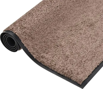 Produktbild von vidaXL Fußmatte Braun 80x120 cm