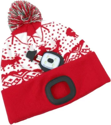 Immagine prodotto di Cappello Strend Pro X-mas, rosso L, 4x SMD LED, 60 lm