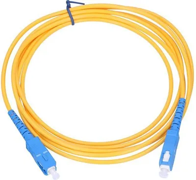 Produktbild von Extralink SC/UPC-SC/UPC Patchcord PVC, Jednomodový, Simplex, G.657A1, 3mm, 1m
