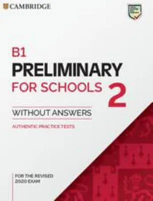 Imagen del producto de B1 Preliminary for Schools 2 Student's Book without Answers